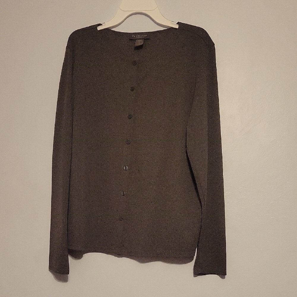 Van Heusen Gray Women's Top